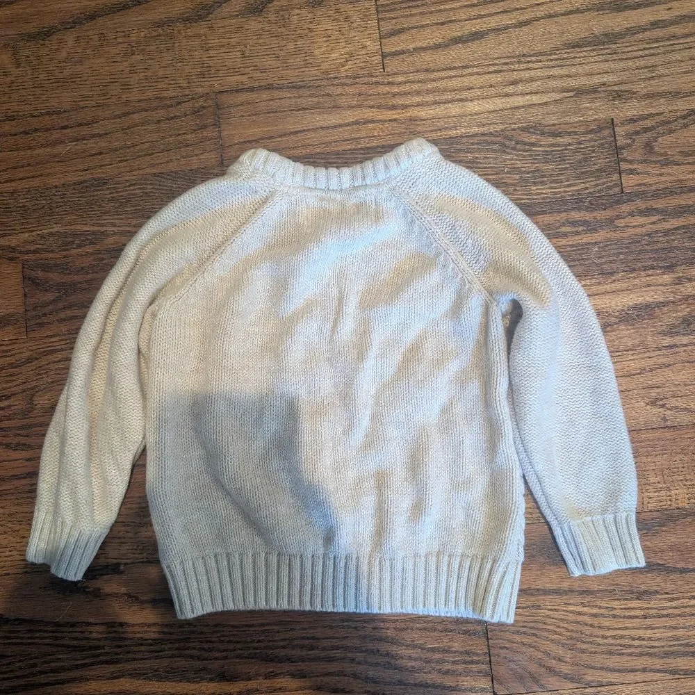 Old Navy Aran Cable Knit Jumper Sweater Size 18-24m